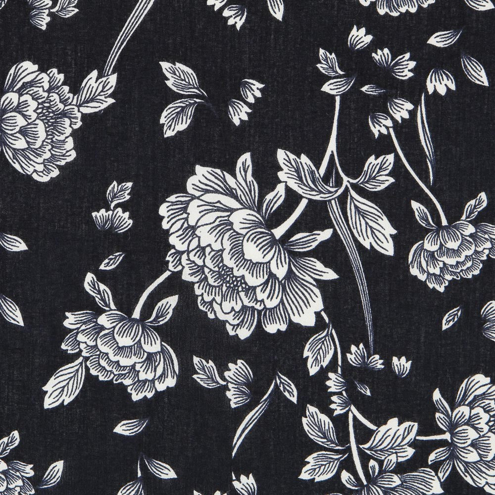 Bambula Rosas Azul Escuro - Ribes y Casals