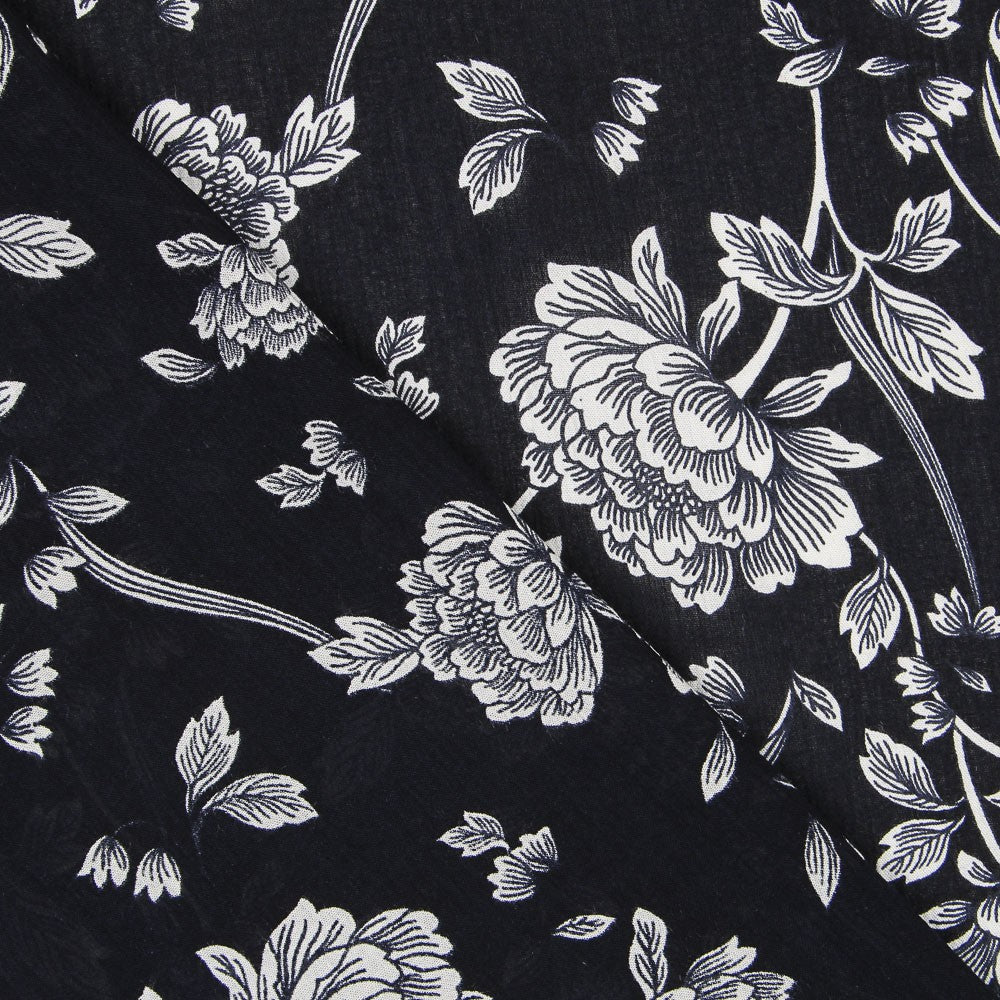 Bambula Rosas Azul Escuro - Ribes y Casals