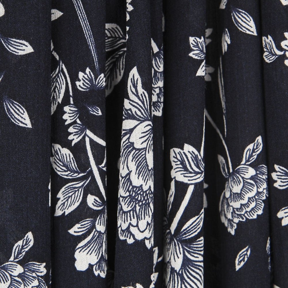 Bambula Rosas Azul Escuro - Ribes y Casals