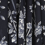 Bambula Rosas Azul Escuro - Ribes y Casals