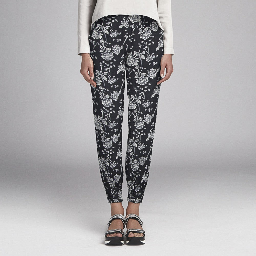 Bambula Rosas Azul Escuro - Ribes y Casals