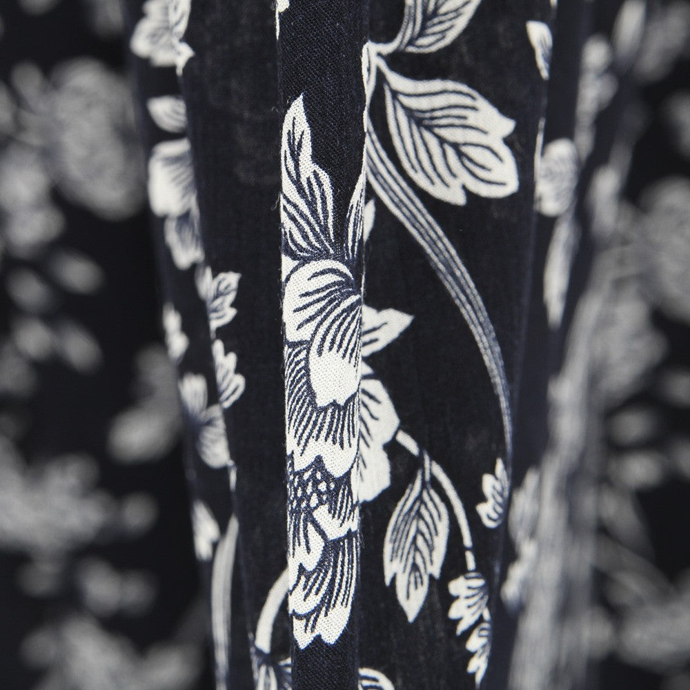 Bambula Rosas Azul Escuro - Ribes y Casals