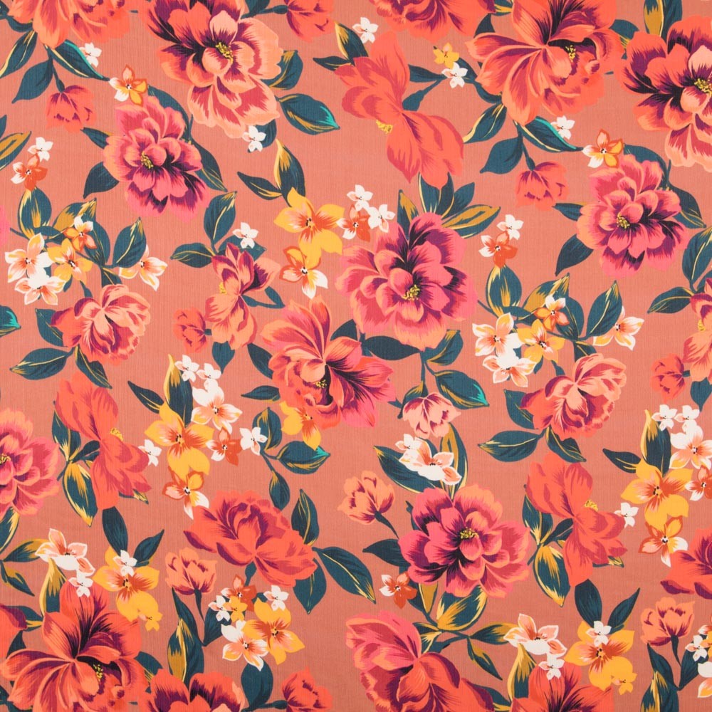 Bambula Cetim Tropical Preto - Ribes y Casals