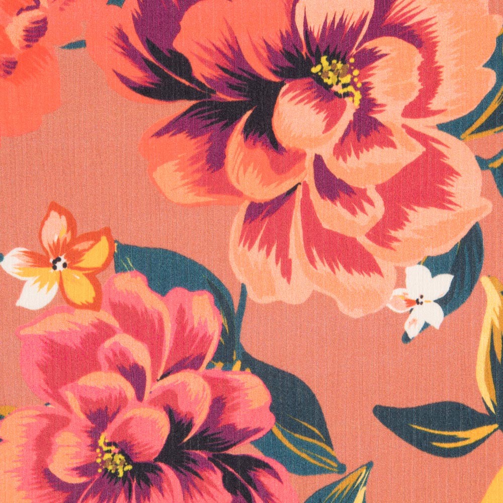 Bambula Cetim Tropical Preto - Ribes y Casals