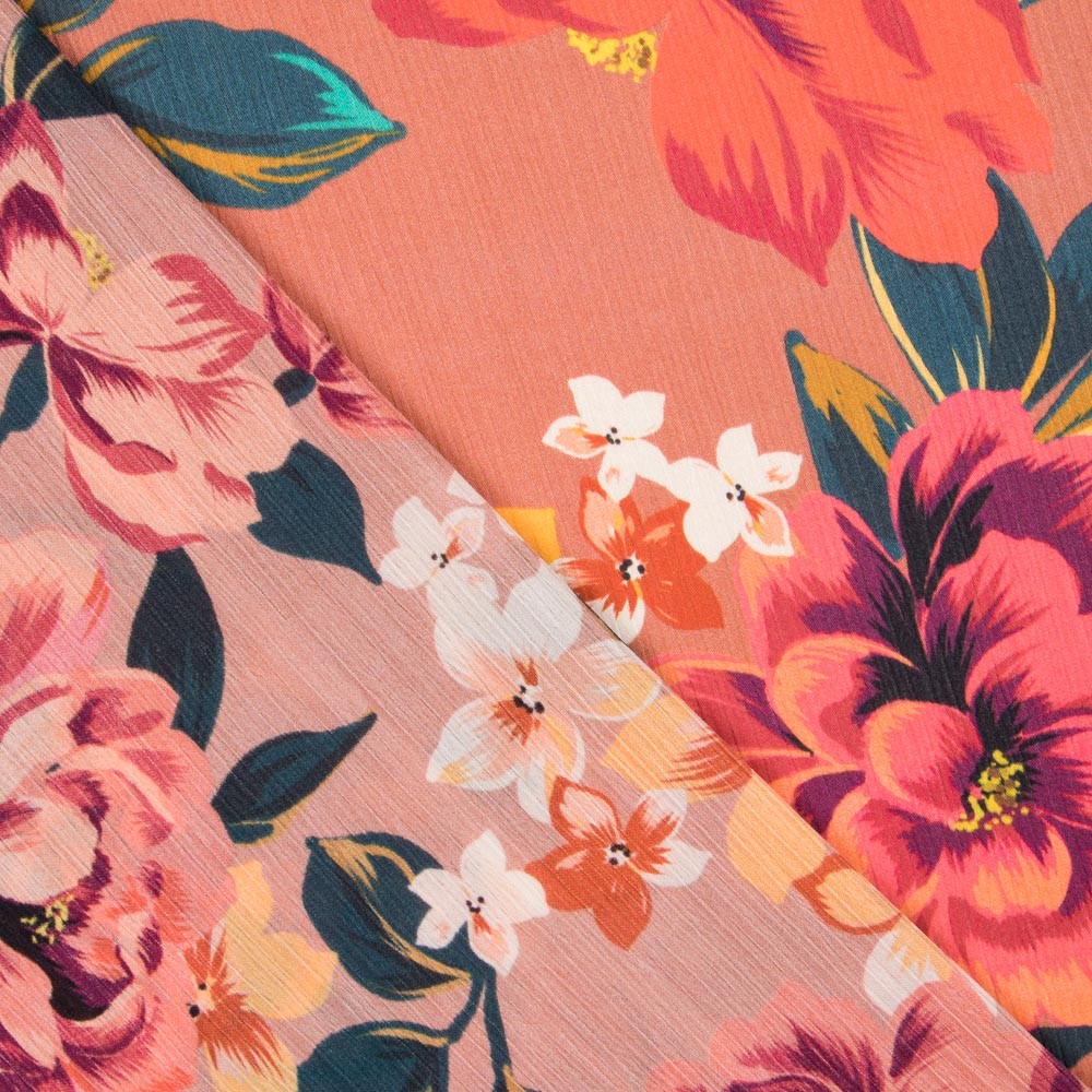 Bambula Cetim Tropical Preto - Ribes y Casals