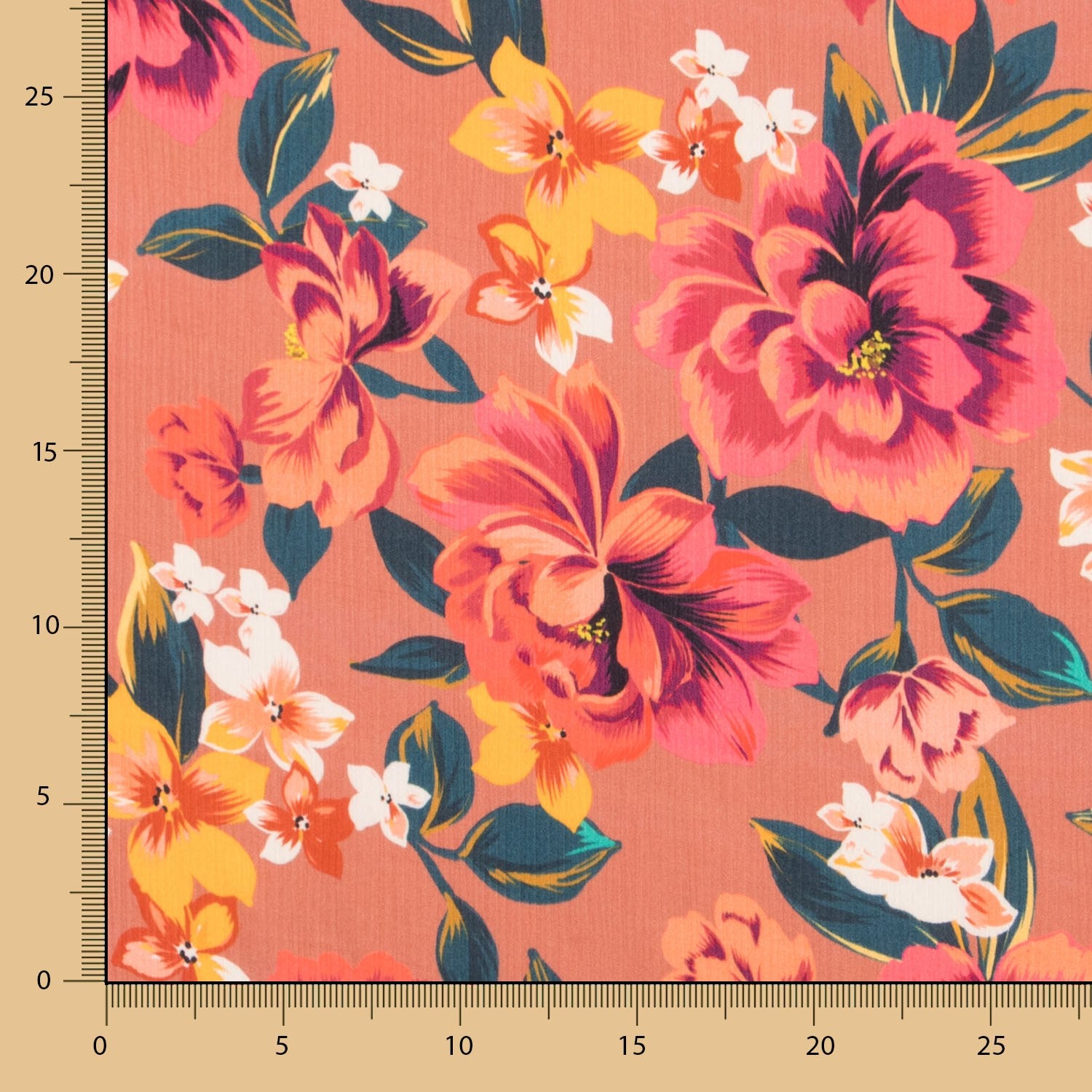 Bambula Cetim Tropical Preto - Ribes y Casals