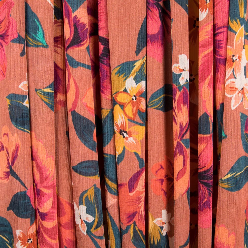 Bambula Cetim Tropical Preto - Ribes y Casals