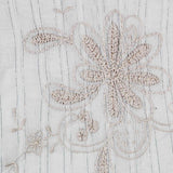 Bambula Poliéster Bordado Cinza - Ribes y Casals