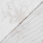 Bambula Poliéster Bordado Cinza - Ribes y Casals