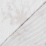 Bambula Poliéster Bordado Cinza - Ribes y Casals