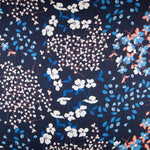 Bambula Cetim Floral Azul - Ribes y Casals