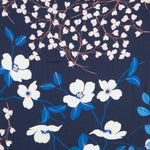 Bambula Cetim Floral Azul - Ribes y Casals