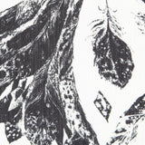 Bambula Cetim Floral Preto - Ribes y Casals