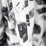 Bambula Cetim Floral Preto - Ribes y Casals