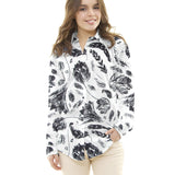 Bambula Cetim Floral Preto - Ribes y Casals