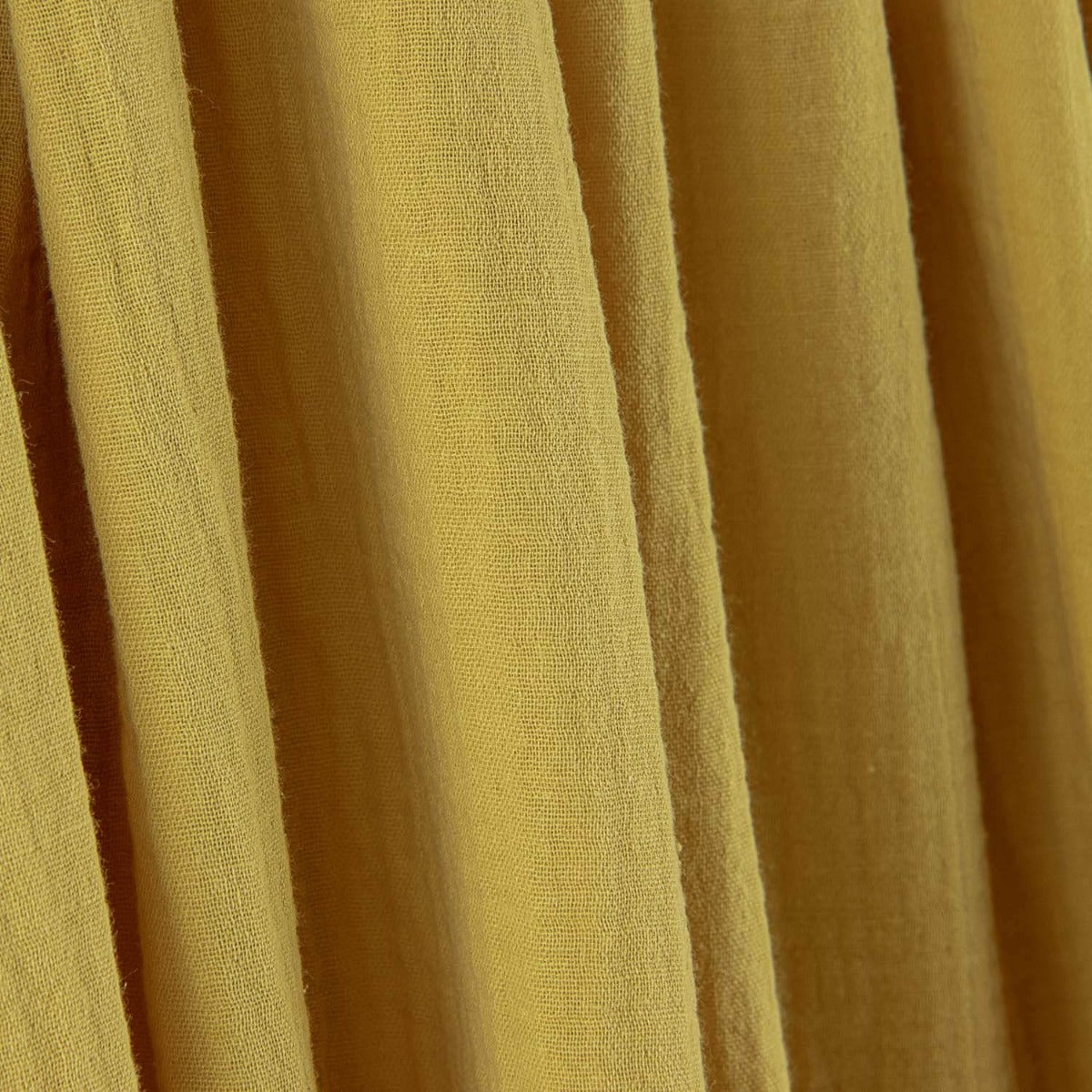 Bambula de Algodão 135 cm Curry - Ribes y Casals