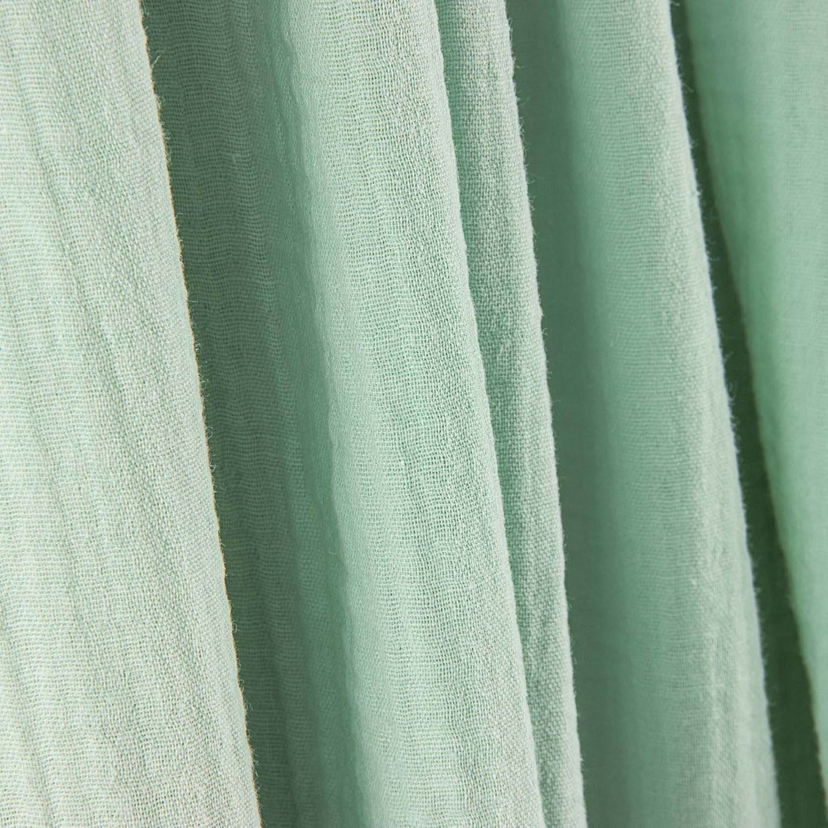 Bambula de Algodão 135 cm Verde Água - Ribes y Casals