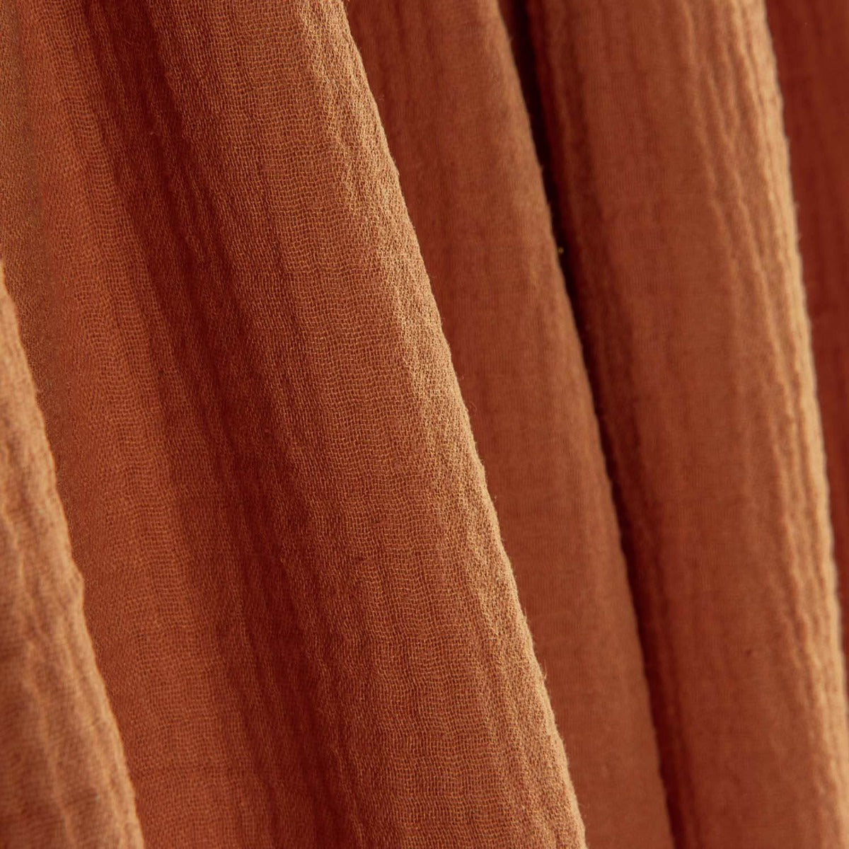 Retal Bambula Algodón 100 cm Teja 100x145 cms - Ribes y Casals