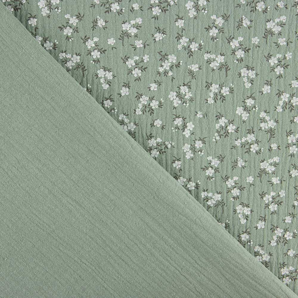 Bambula Algodão Bouquet Verde - Ribes y Casals