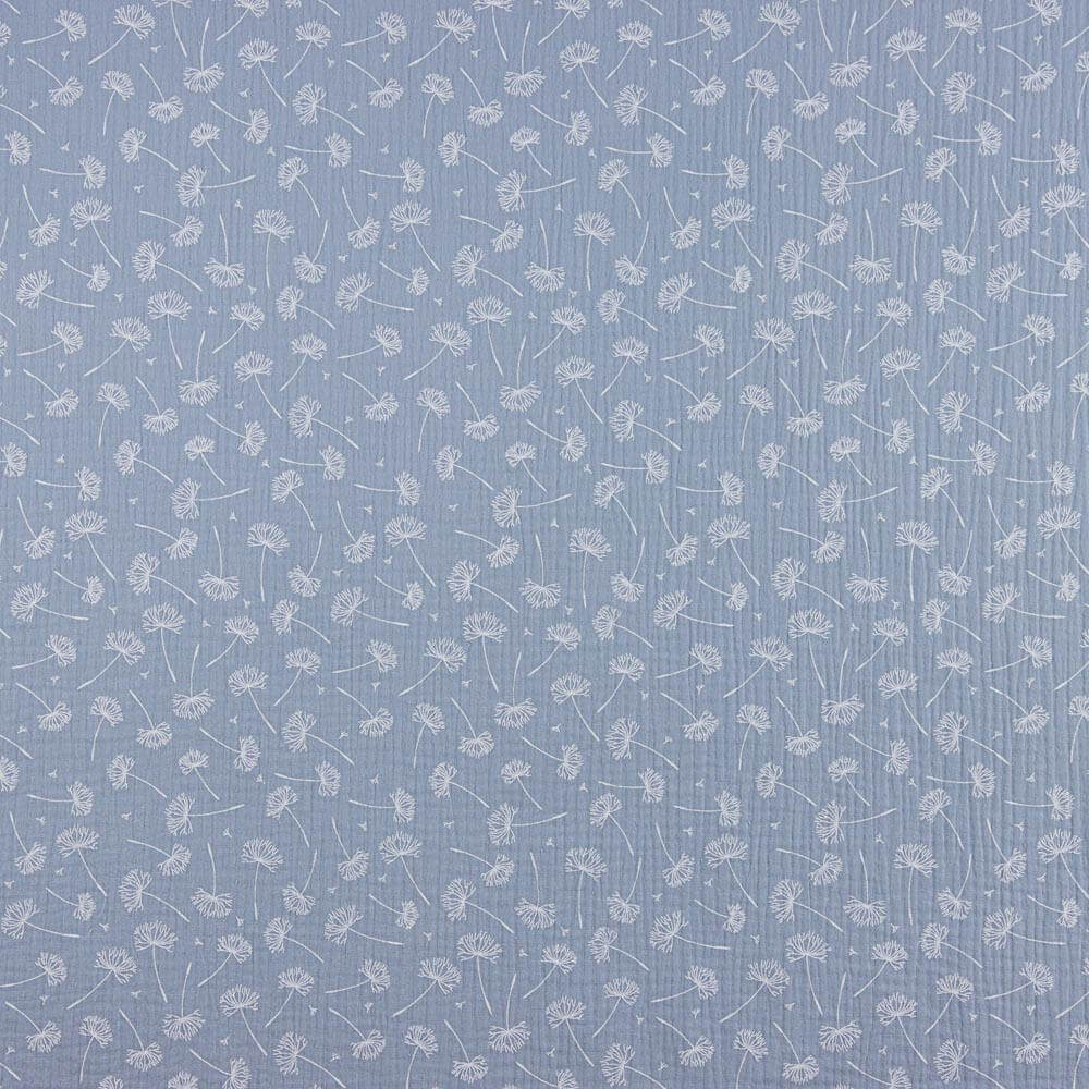 Bambula Algodão Dente De Leão Azul Médio - Ribes y Casals