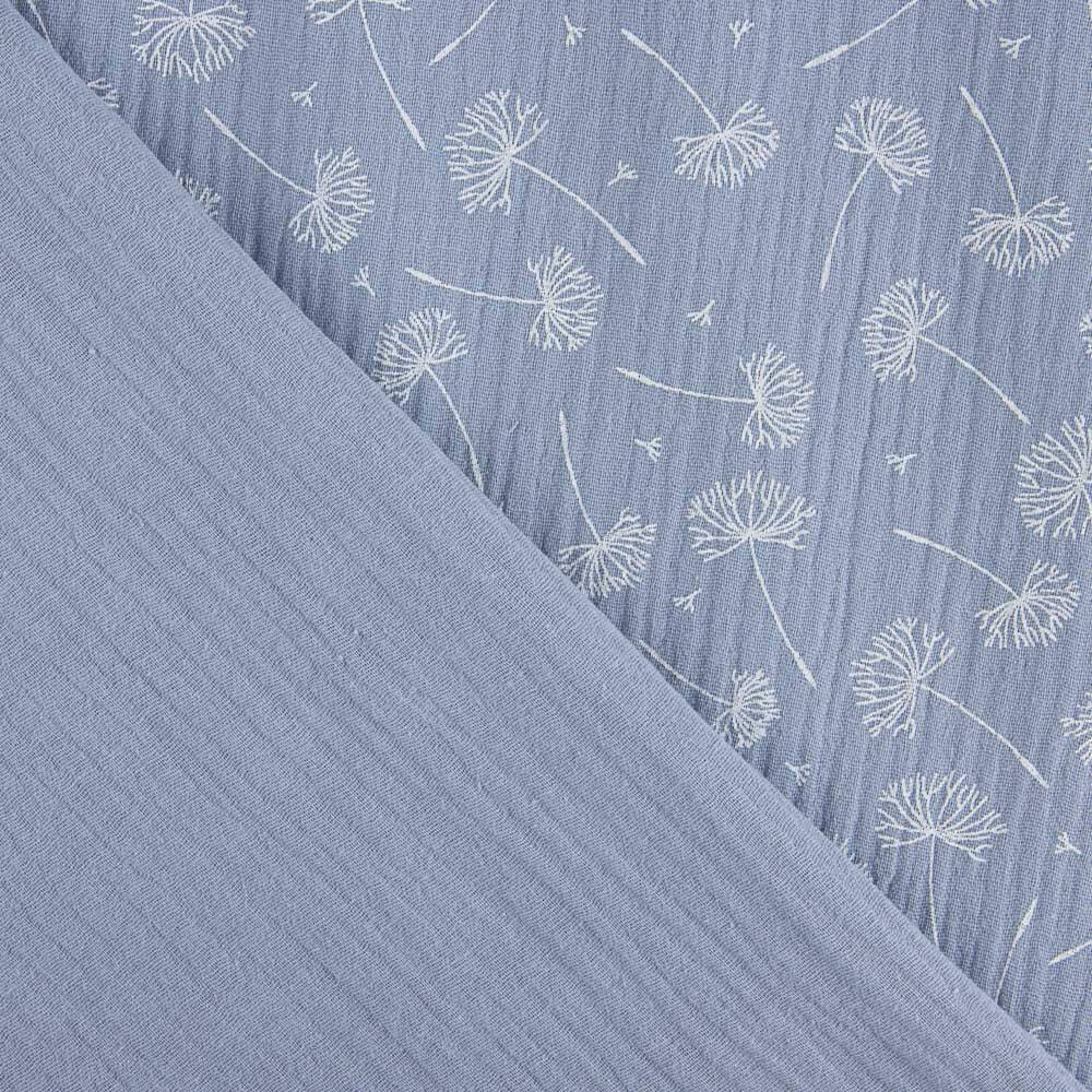 Bambula Algodão Dente De Leão Azul Médio - Ribes y Casals