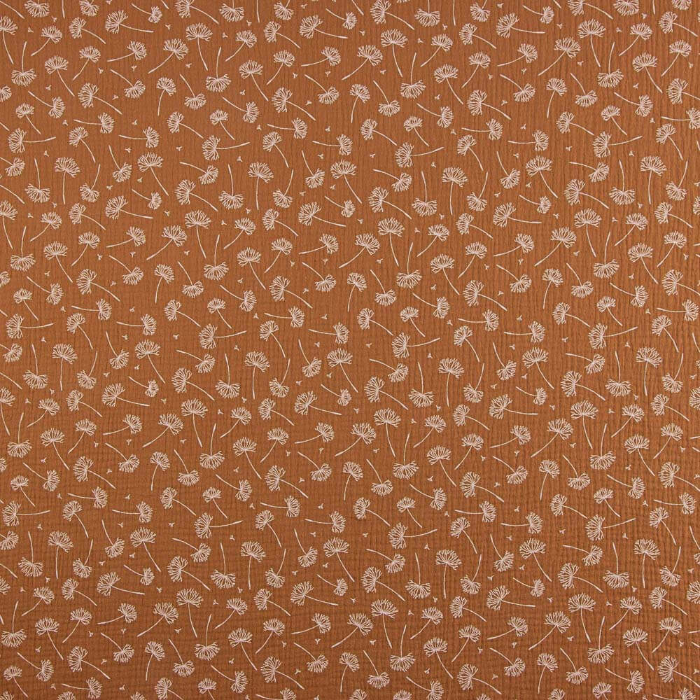 Bambula Algodão Dente De Leão Carmesim - Ribes y Casals