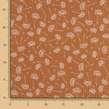 Bambula Algodão Dente De Leão Carmesim - Ribes y Casals