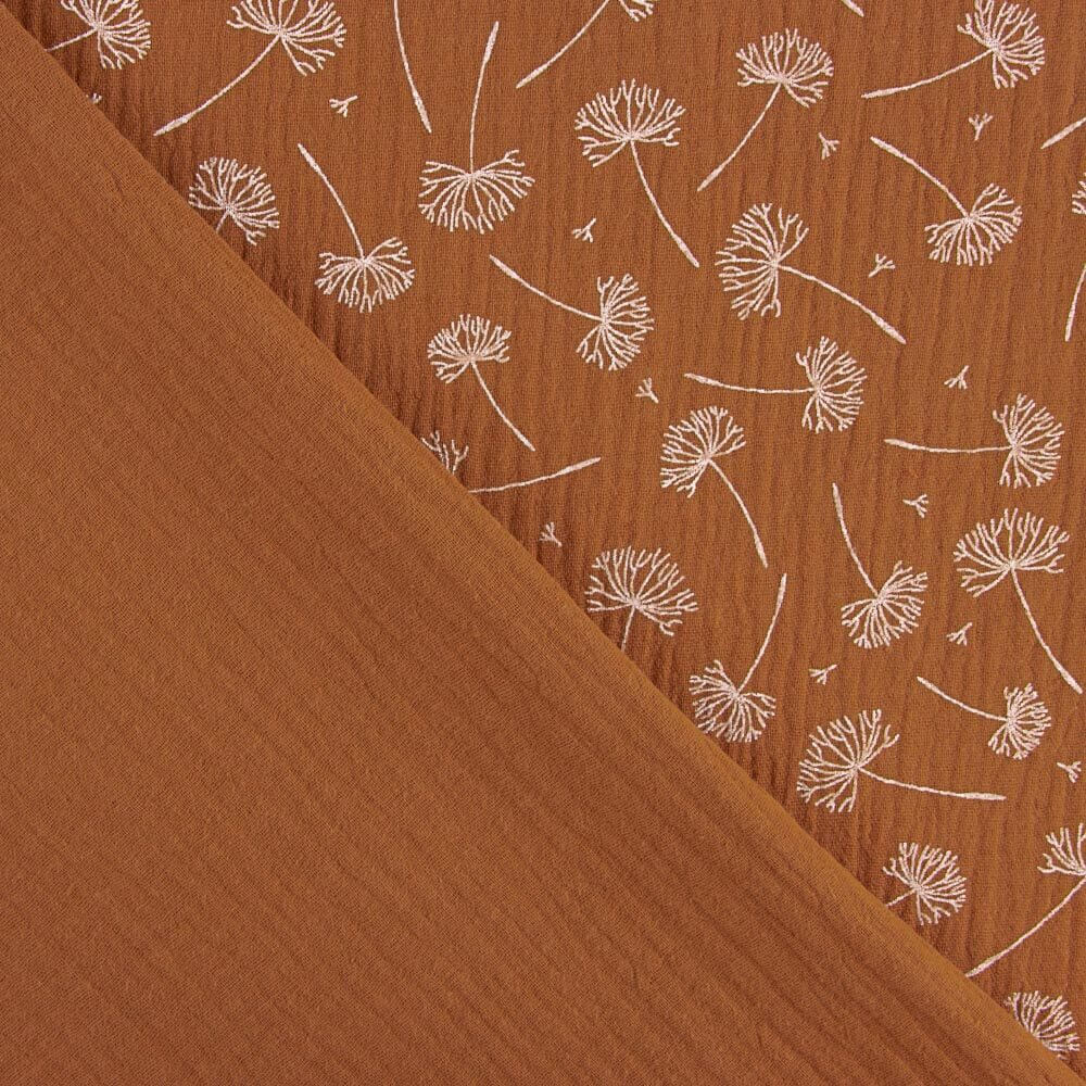 Bambula Algodão Dente De Leão Carmesim - Ribes y Casals