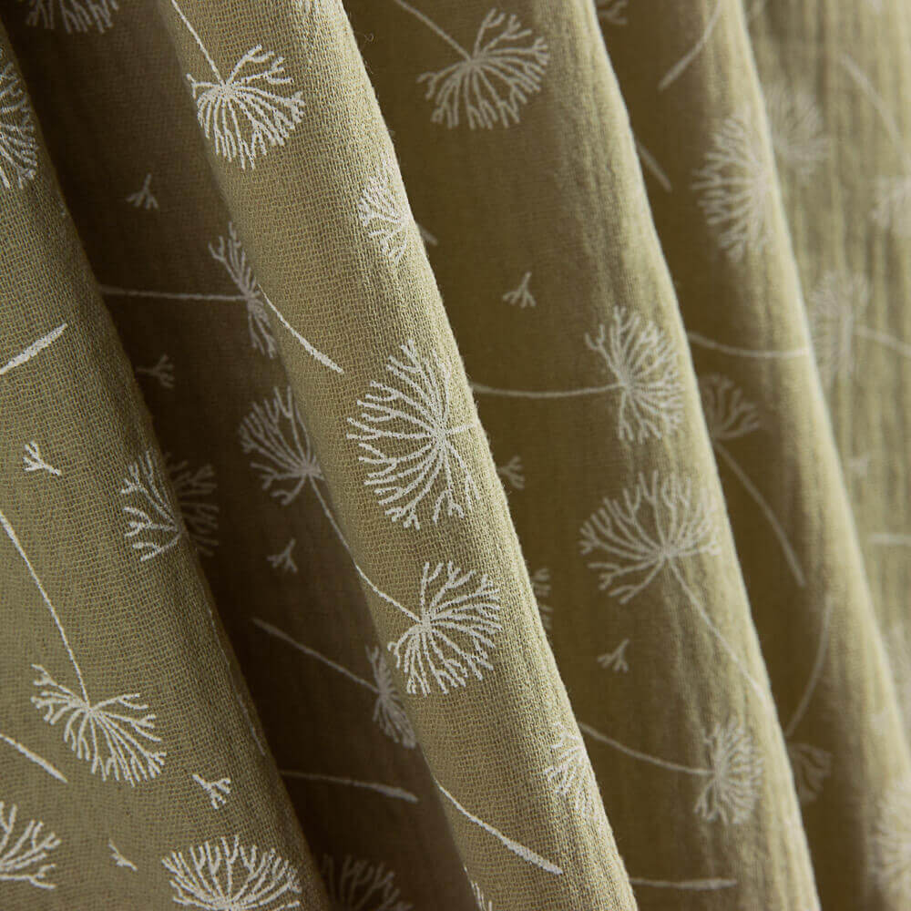 Bambula Algodão Dente De Leão Verde Caça - Ribes y Casals