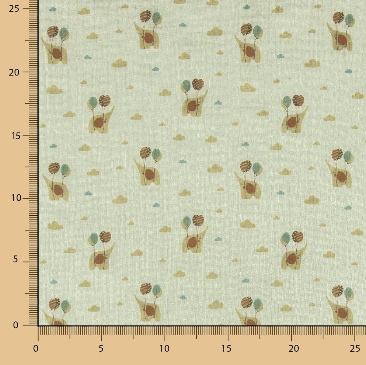 Bambula Algodão Dumbi Verde - Ribes y Casals