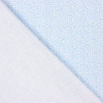 Bambula  Algodão Estampado Pontilhado Azul Claro - Ribes y Casals