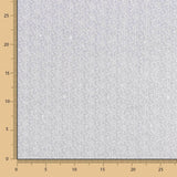 Bambula  Algodão Estampado Mosqueado Cinza - Ribes y Casals