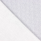 Bambula  Algodão Estampado Mosqueado Cinza - Ribes y Casals