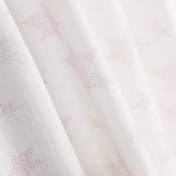 Bambula Rosa De Algodão Estampado Com Várias Estrelas - Ribes y Casals