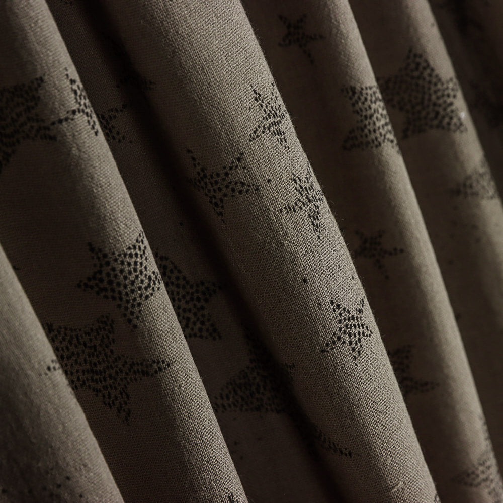 Algodão Estampado Bambula Multi Star Hunting Green - Ribes y Casals