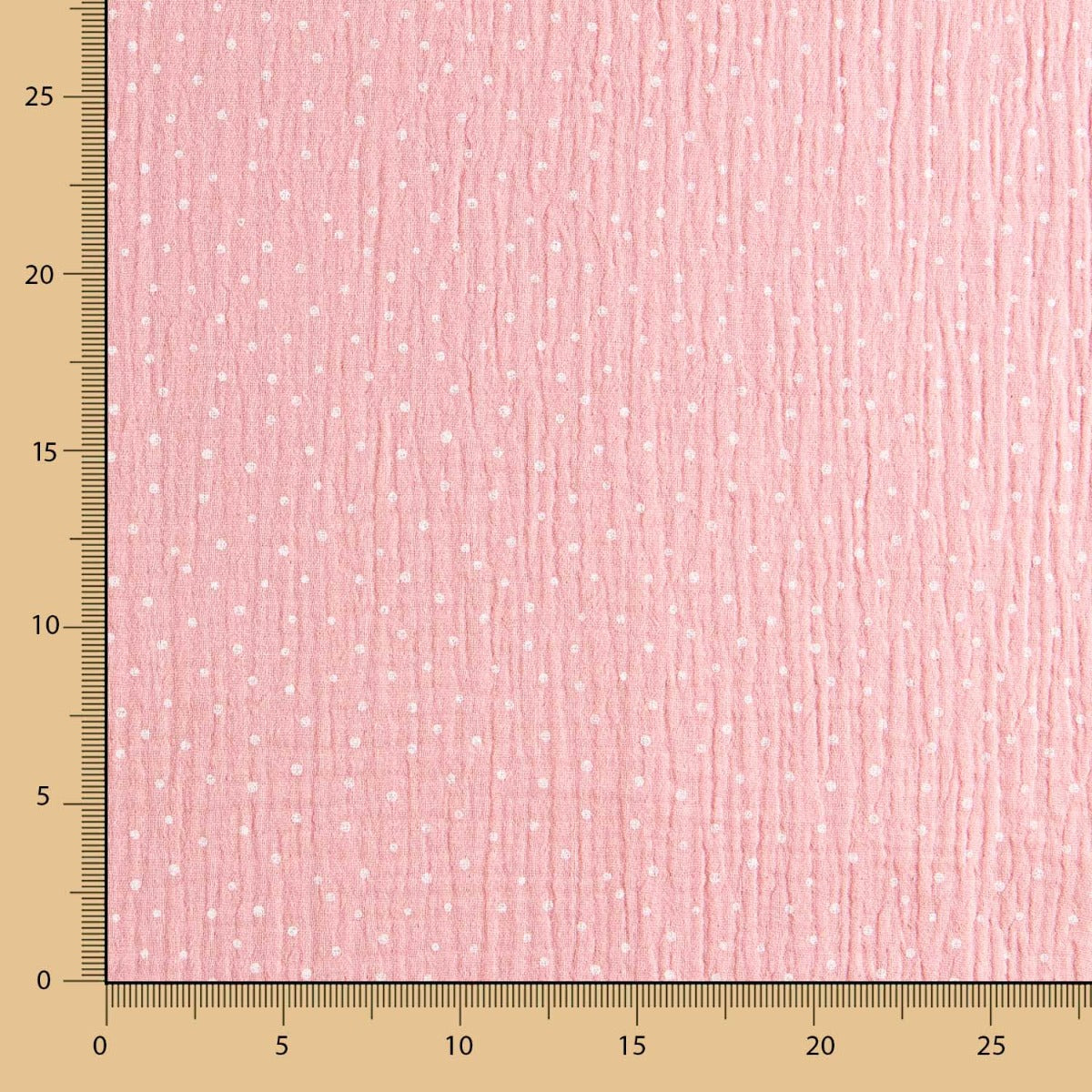 Bambula Algodón Lunar Rosa - Ribes y Casals