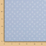 Bambula Algodão Marinheiro Azul Claro - Ribes y Casals