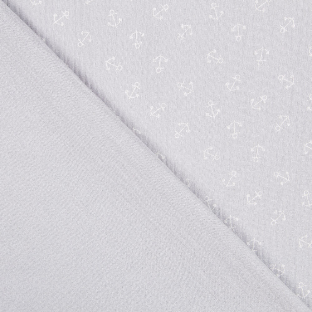 Bambula Algodão Marinheiro Cinza Pérola - Ribes y Casals