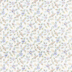 Bambula Algodão Flores Lilás - Ribes y Casals