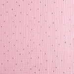 Bambula Algodão Rain Rosa Pálido - Ribes y Casals