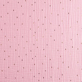 Bambula Algodão Rain Rosa Pálido - Ribes y Casals