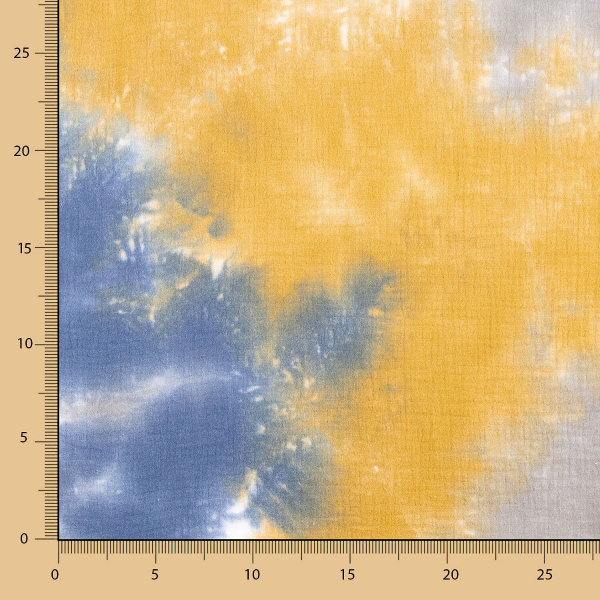 Bambula Algodão Tie Dye Cinza - Ribes y Casals
