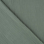 Retal Bambula Algodón Verde Botella 120x135 cm - Ribes y Casals