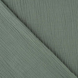 Retal Bambula Algodón Verde Botella 120x135 cm - Ribes y Casals