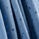 Musselina Algodão Manchado Lurex Azulão - Ribes y Casals