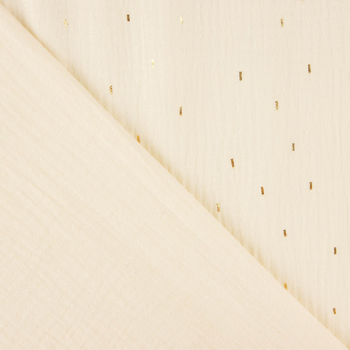 Bambula Dupla Gaze Crua com Lúrex - Ribes y Casals