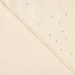 Bambula Dupla Gaze Crua com Lúrex - Ribes y Casals