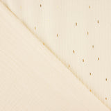 Bambula Dupla Gaze Crua com Lúrex - Ribes y Casals