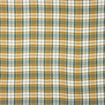 Dupla Gaze Vichy Reversível Verde-Ocre - Ribes y Casals