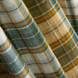 Dupla Gaze Vichy Reversível Verde-Ocre - Ribes y Casals